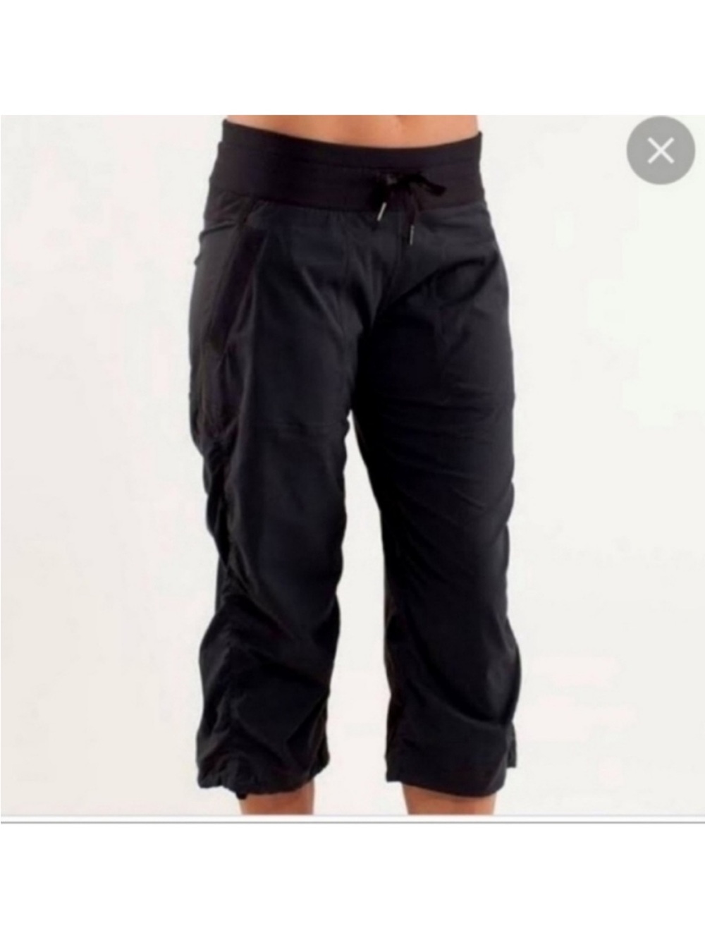 Lululemon Dance Studio Capri Drawstring Pants